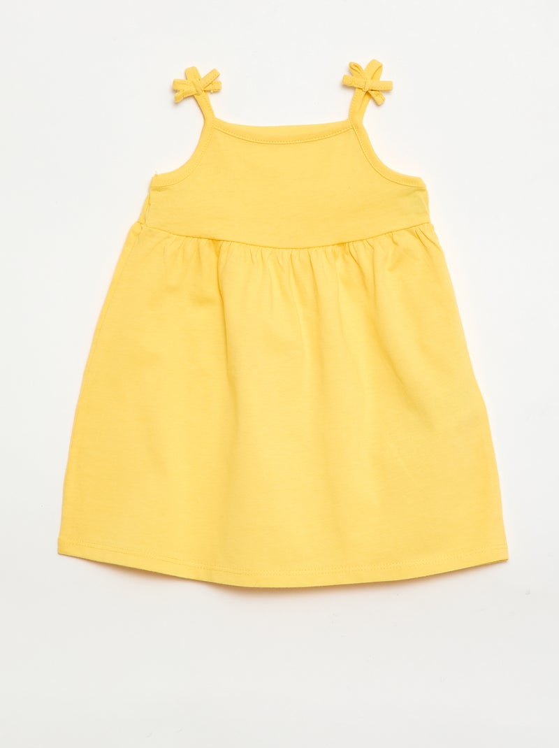 Set met 2 jurken met spaghettibandjes Blauw - Kiabi