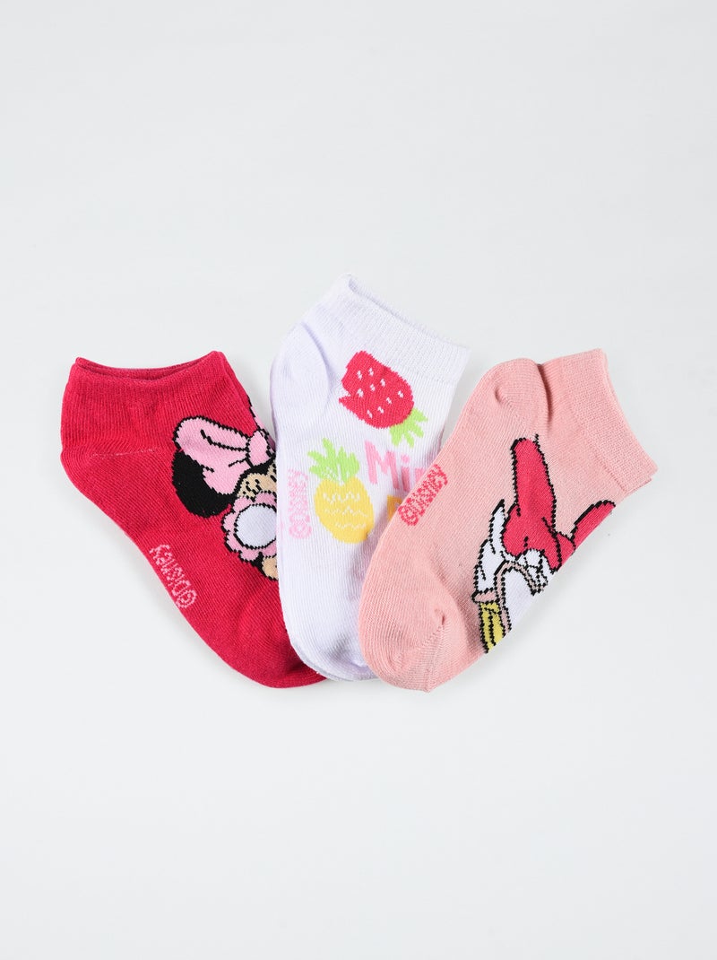 Set met 2 paar lage sokken 'Disney' Rose - Kiabi
