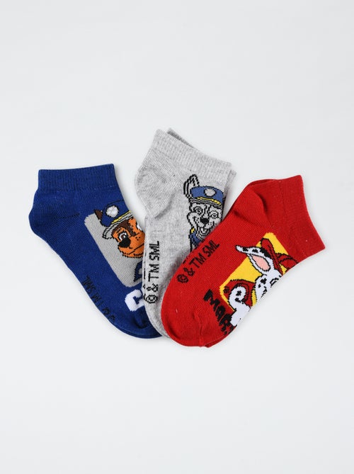 Set met 3 paar lage sokken 'PAW Patrol' - Kiabi