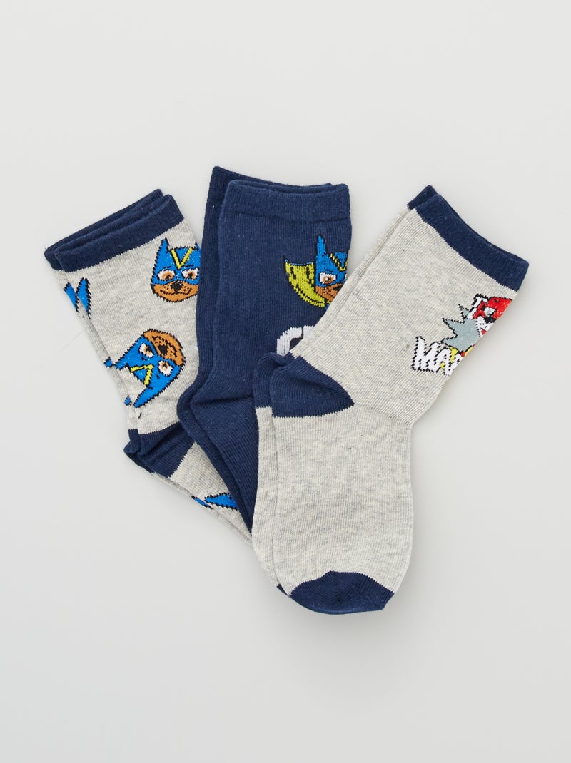 Set met 3 paar sokken 'PAW Patrol' jacquard - Kiabi