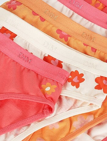 Set met 5 slips met print 'DIM'