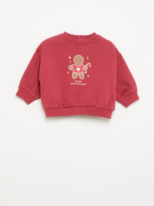 Set met bedrukte sweater + legging - Kiabi Set met bedrukte sweater + legging - Kiabi