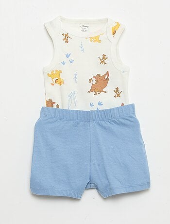 Set met body en short 'Disney' 'De Leeuwenkoning'