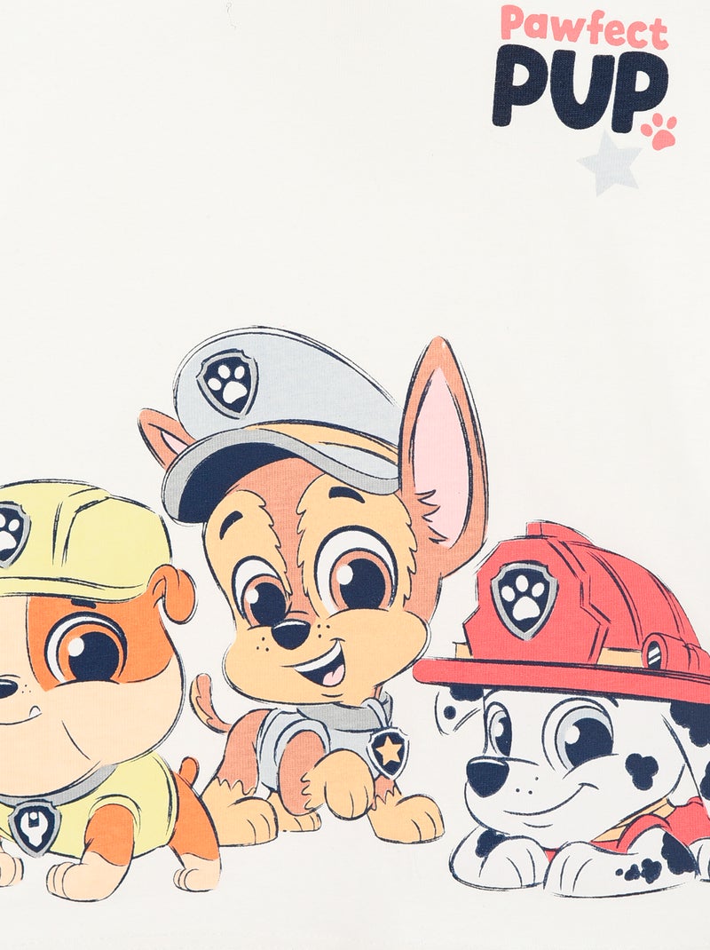 Set met korte broek en T-shirt 'Paw Patrol' - 2-delig Biege - Kiabi