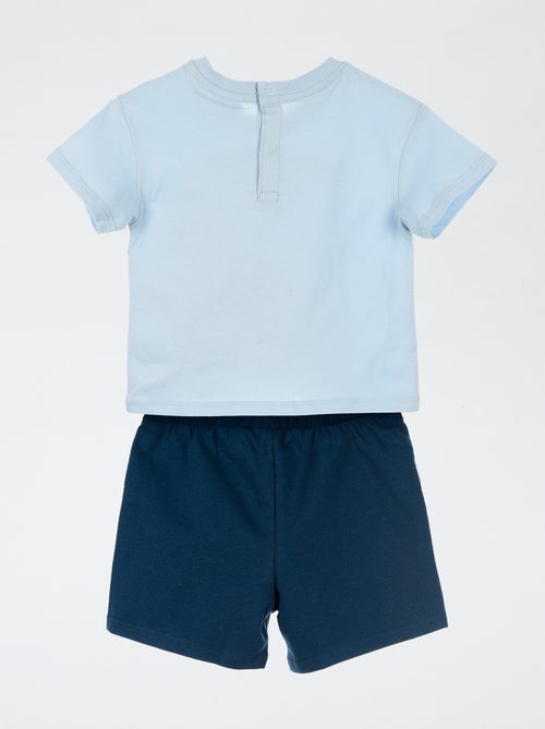 Set met korte broek en T-shirt 'Paw Patrol' - 2-delig - Kiabi