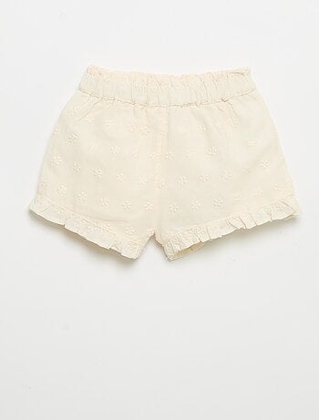 Set met mouwloze blouse en short