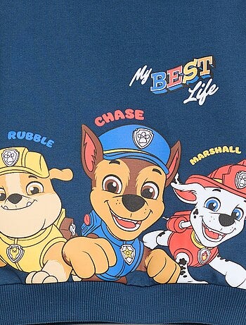 Set met 'Pat Patrouille' print: top + katoenen bermuda