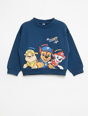 Set met 'Pat Patrouille' print: top + katoenen bermuda