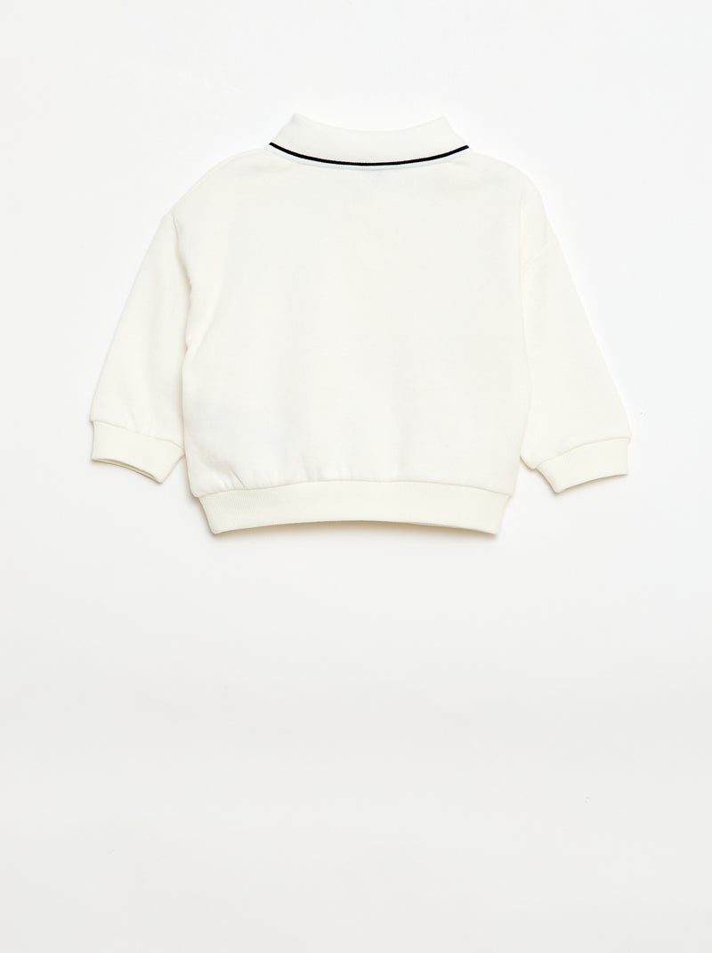 Set met polo en broek - 2-delig Wit - Kiabi