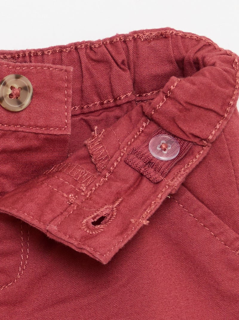 Set met polo en short - 2-delig Bruin - Kiabi