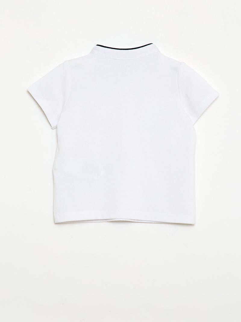 Set met polo en short - 2-delig Wit - Kiabi