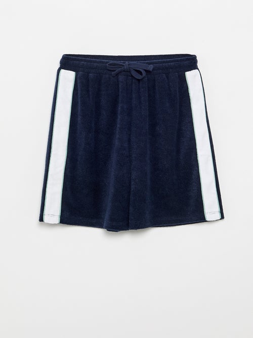 Set met short en T-shirt met contrasterende banden - Kiabi
