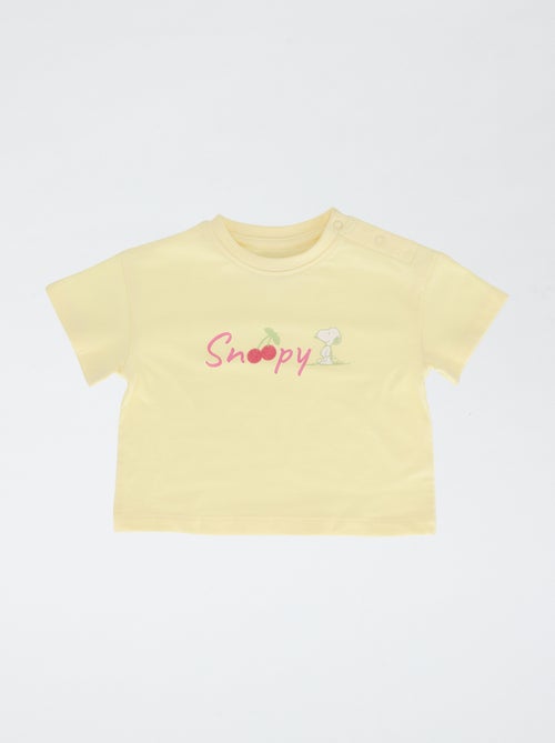 Set met short en T-shirt 'Snoopy' - Kiabi