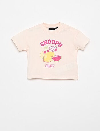 Set met short en T-shirt 'Snoopy'