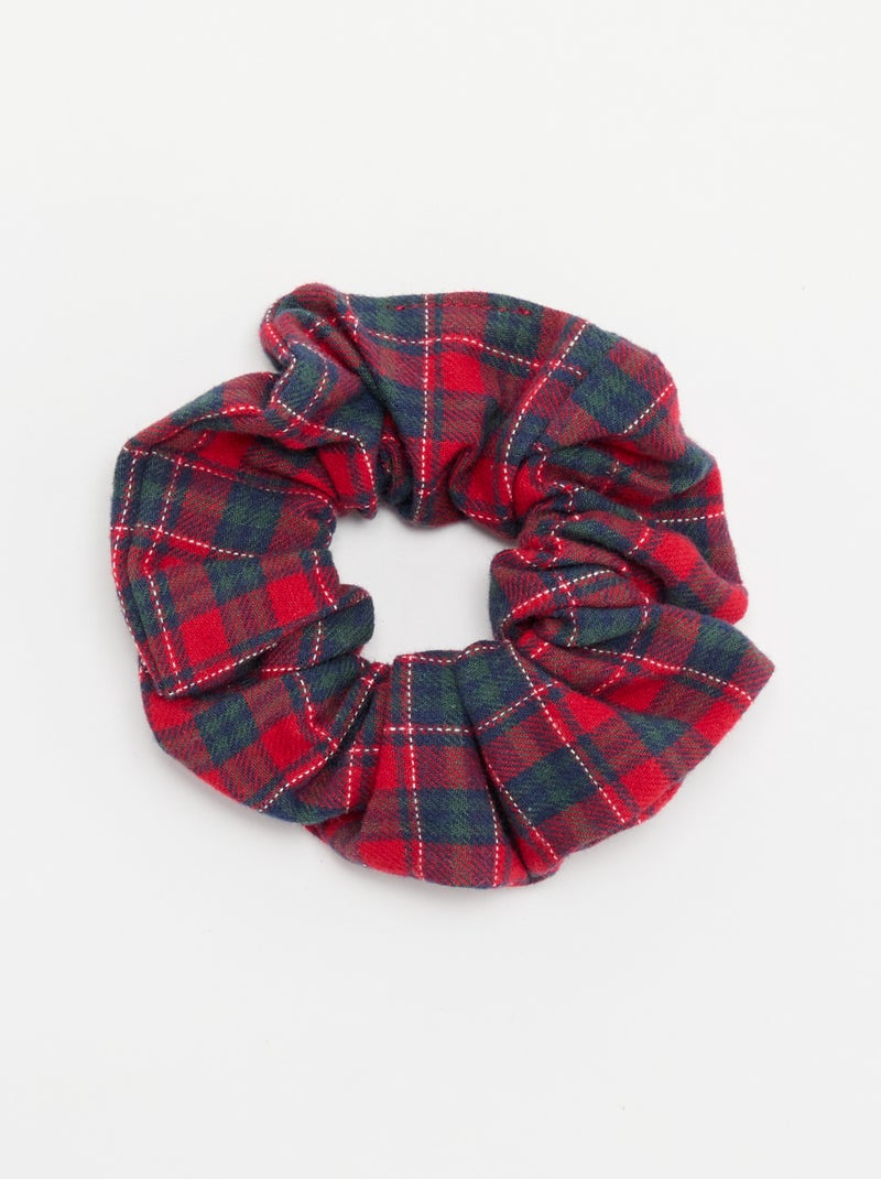 Set met slaapmasker, scrunchie en hoofdband Rood - Kiabi