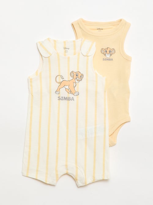 Set met slaappak en body 'Disney' 'Simba' - Kiabi