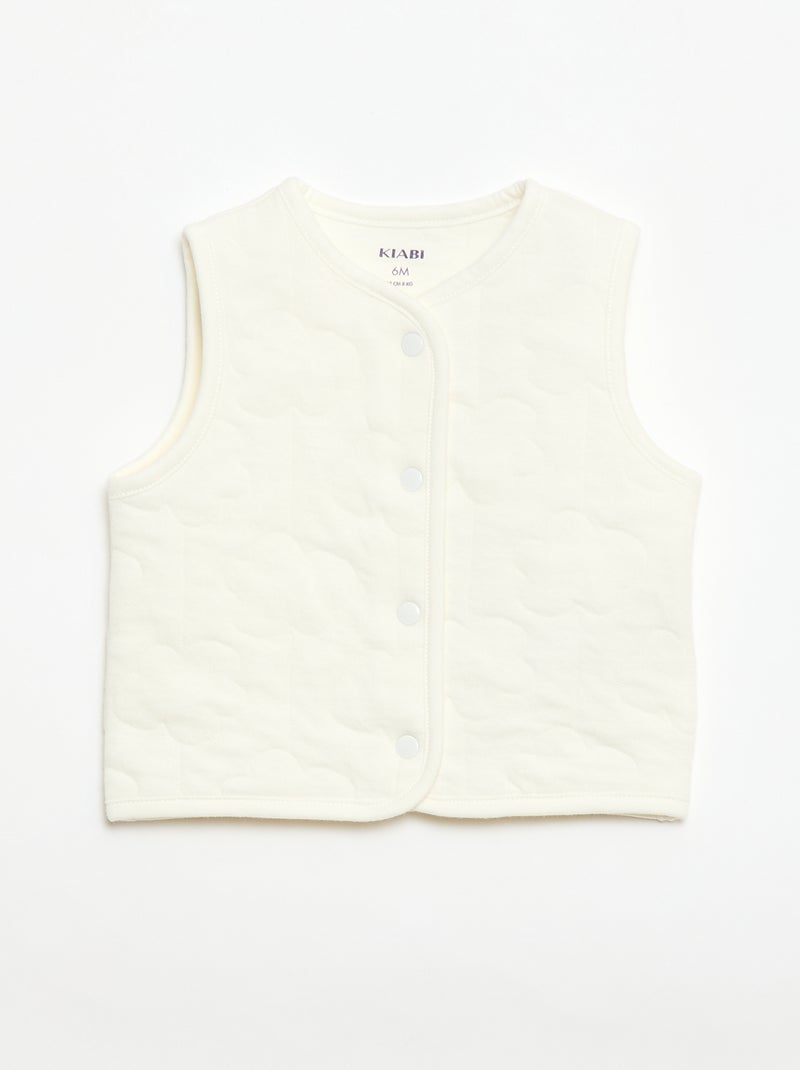 Set met slaapzak en gewatteerd vest Groen - Kiabi