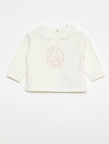 Set met sweater + legging + haarband 'Dumbo' - 3-delig