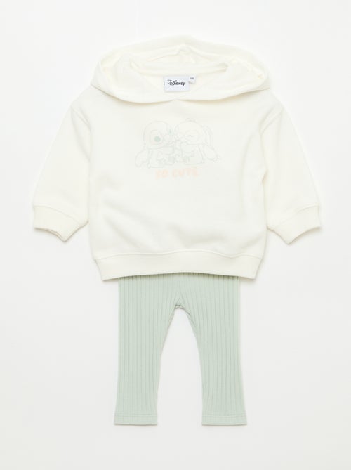 Set met sweater met kap + legging 'Disney' - Kiabi
