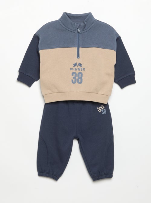 Set met sweatshirt en sporttraining - Kiabi