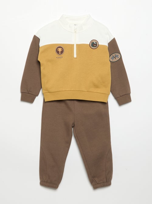 Set met sweatshirt en sporttraining - Kiabi