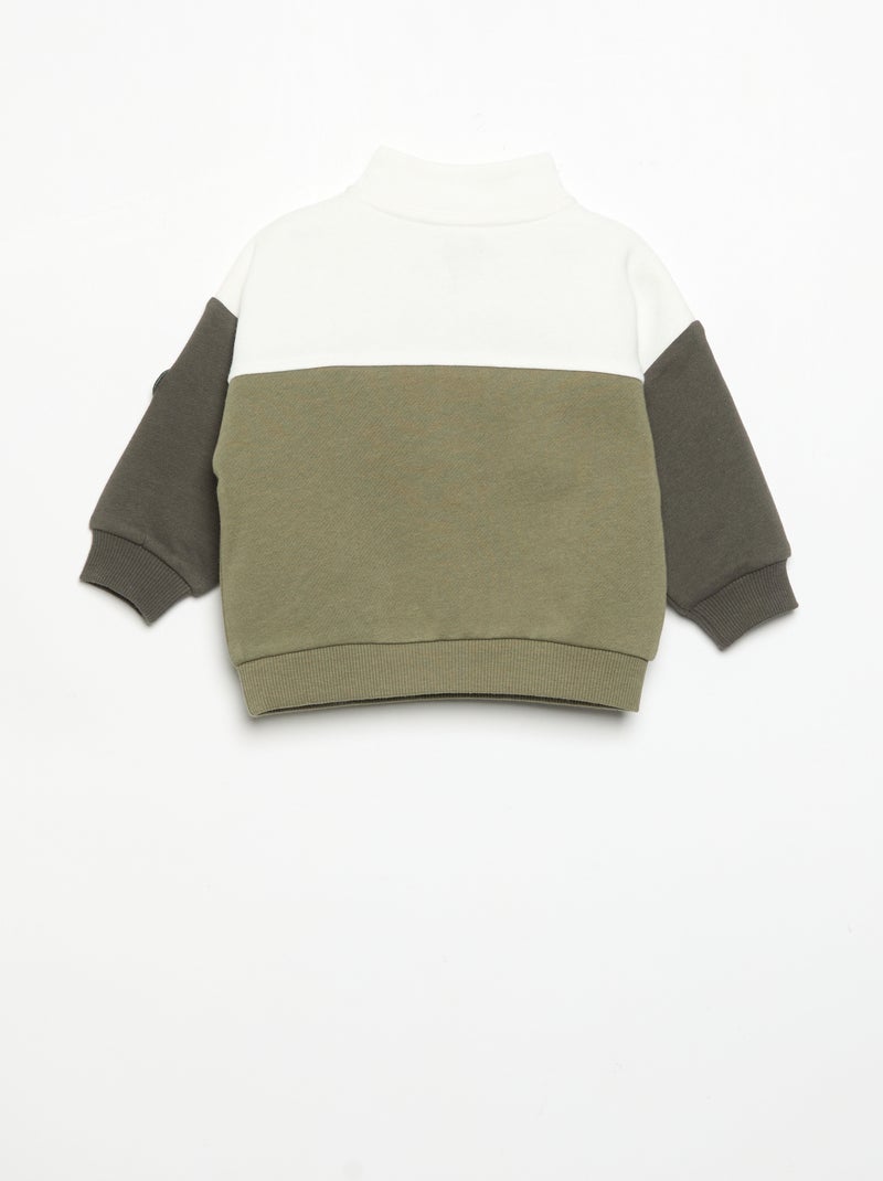 Set met sweatshirt en sporttraining Groen - Kiabi