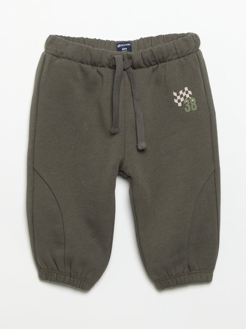 Set met sweatshirt en sporttraining Groen - Kiabi
