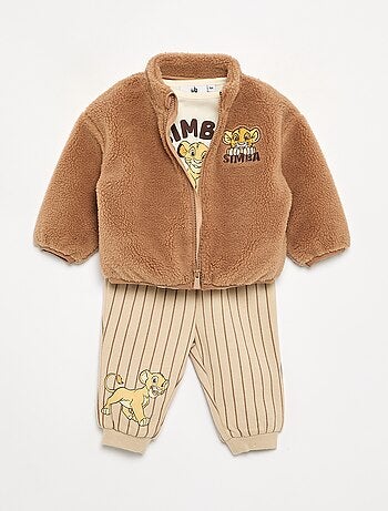 Set met sweater, T-shirt en broek 'Tic & Tac' 'Disney' - 3-delig