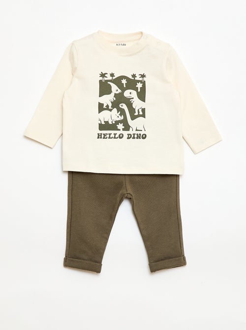 Set met T-shirt + broek - 2-delig - Kiabi