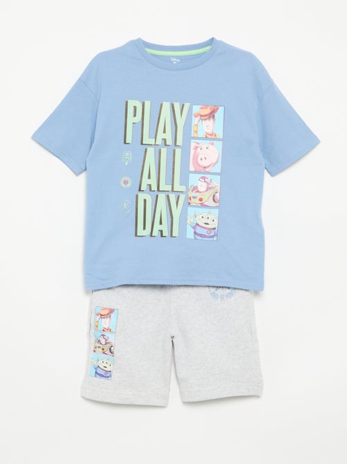 Set met T-shirt en bermuda 'Cars' 'Disney' 'Pixar' - 2-delig - Kiabi