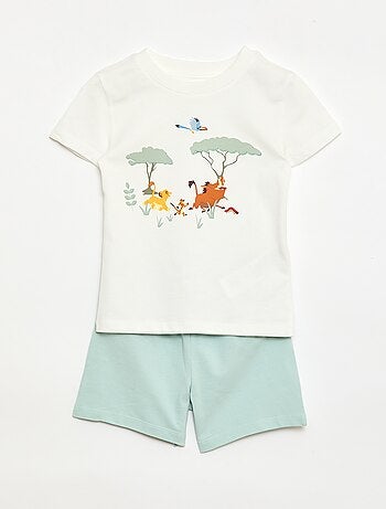 Set met T-shirt en short 'Disney' 'De Leeuwenkoning' - 2-delig