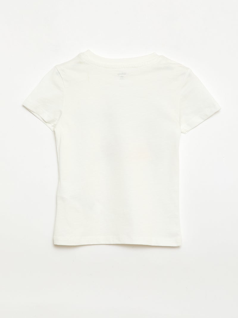 Set met T-shirt en short 'Disney' 'De Leeuwenkoning' - 2-delig Wit - Kiabi