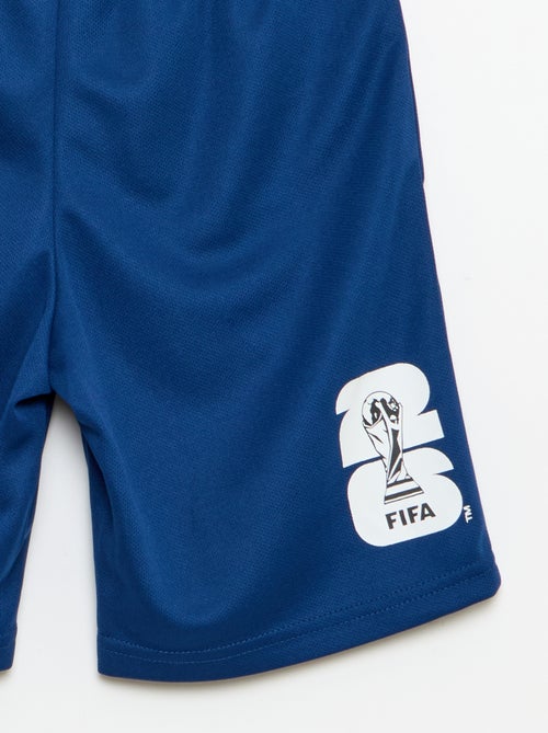 Set met T-shirt en short met officiële FIFA Wereldbeker 26™ licentie - Frankrijk - Kiabi