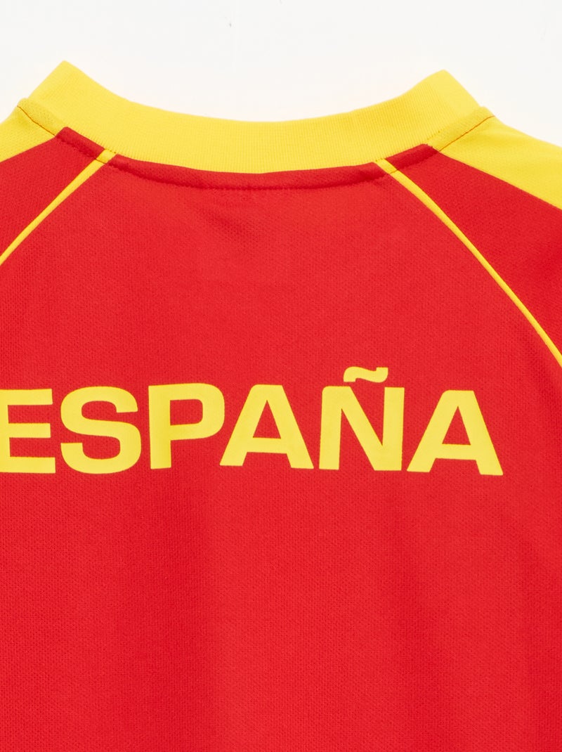 Set met T-shirt en short met officiële FIFA Wereldbeker 26™ licentie - Frankrijk Rood - Kiabi