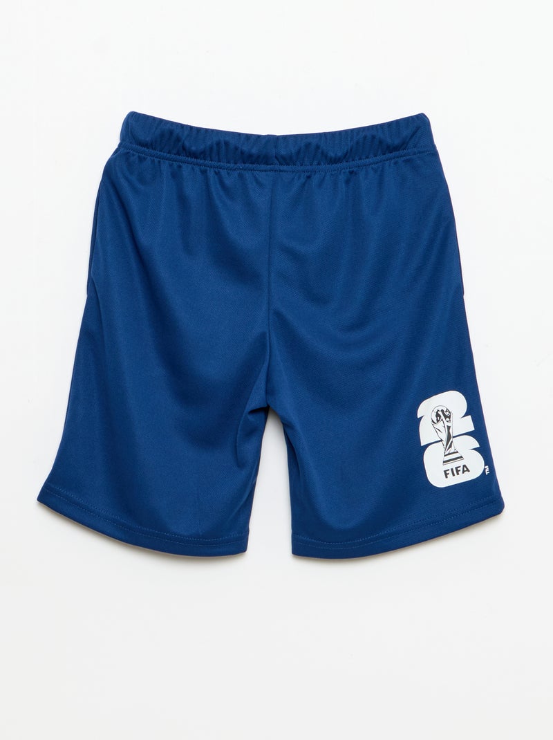 Set met T-shirt en short met officiële FIFA Wereldbeker 26™ licentie - Frankrijk Rood - Kiabi