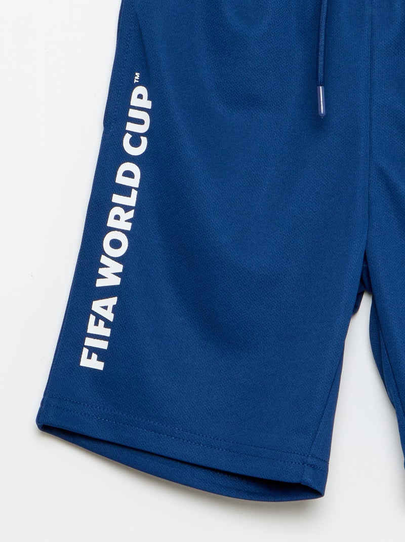 Set met T-shirt en short met officiële FIFA Wereldbeker 26™ licentie - Frankrijk Rood - Kiabi