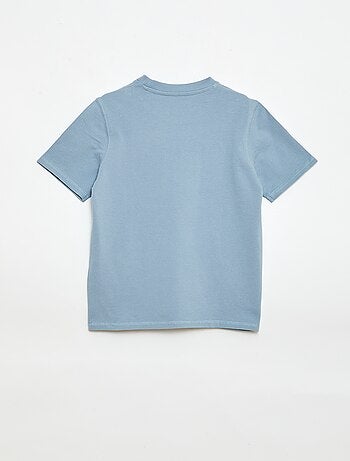 Set met T-shirt en short van katoenpiqué