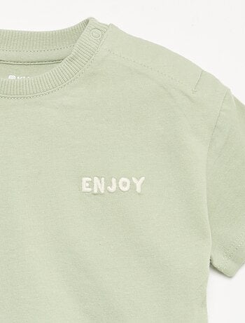 Set met T-shirt en sporttrainingbroek