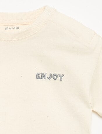 Set met T-shirt en sporttrainingbroek