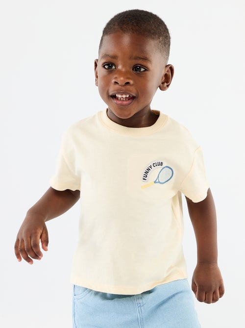 Set met T-shirt + jeansbroek - 2-delig - Kiabi