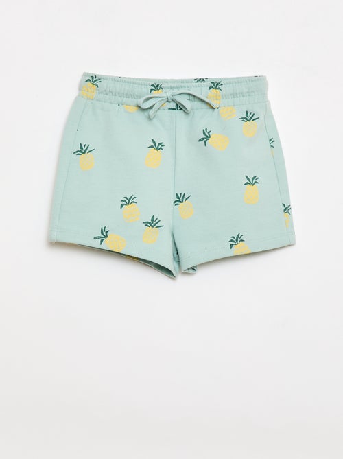Set met T-shirt + short met motief - 2-delig - Kiabi