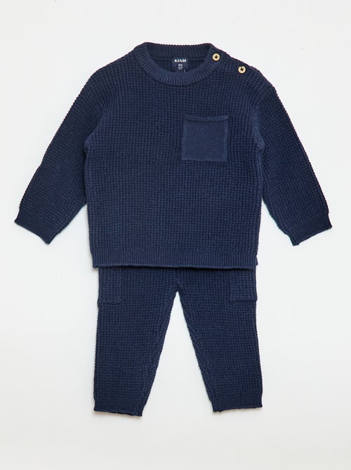 Set met trui + broek van jerseytricot - 2-delig - Kiabi