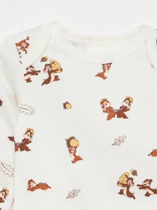 Set met tuinbroek slaappak + body met lange mouwen 'Disney' - Kiabi