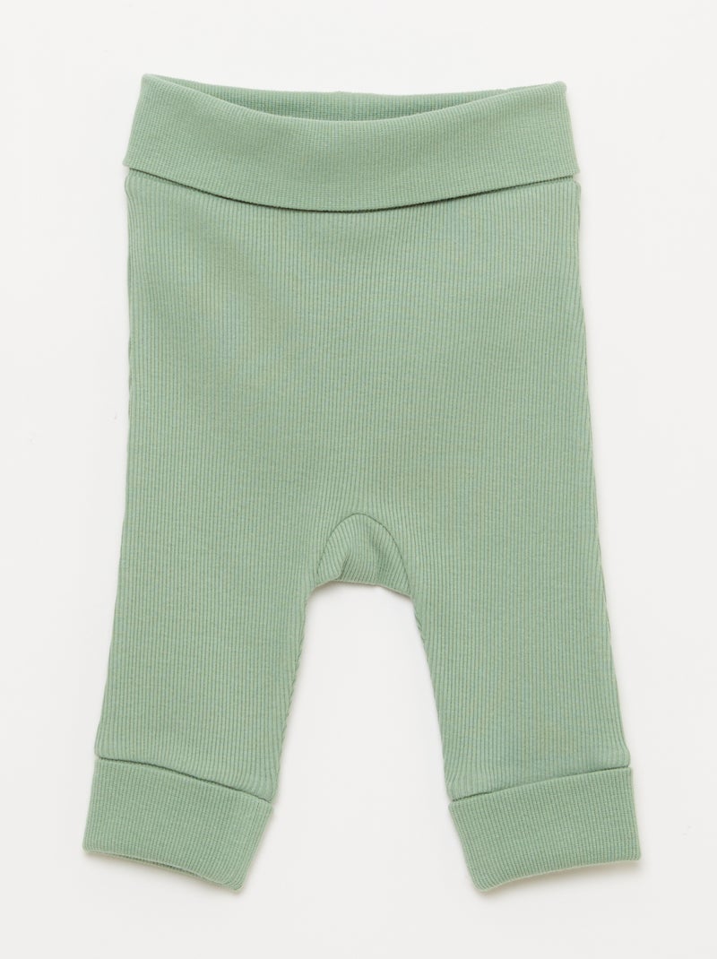 Set met wikkelvest + legging - 2-delig Blauw - Kiabi