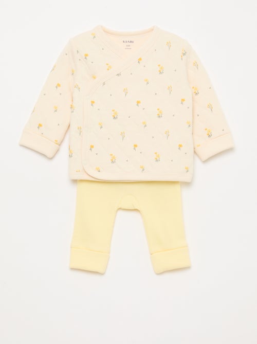 Set met wikkelvest + legging - 2-delig - Kiabi