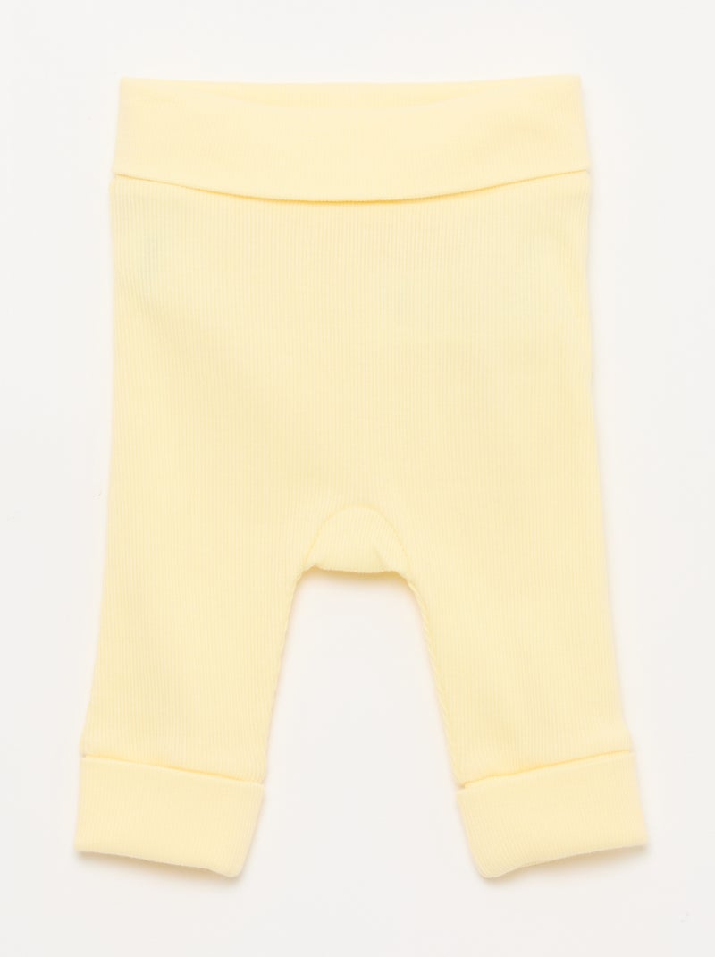 Set met wikkelvest + legging - 2-delig Wit - Kiabi