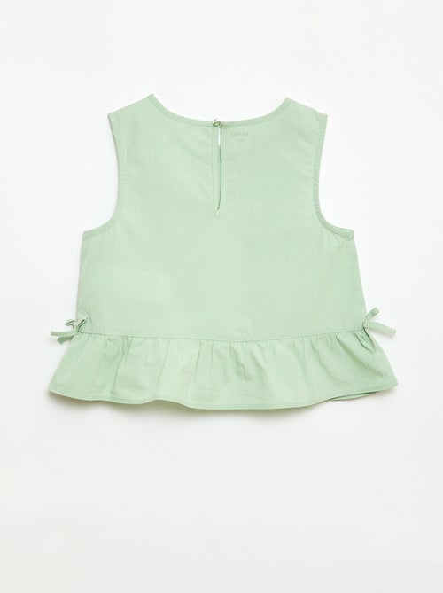 Set mouwloze blouse + pantalon - 2-delig - Kiabi