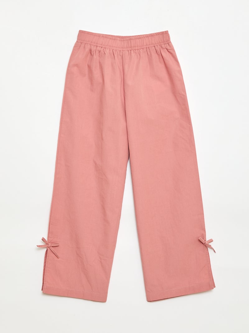 Set mouwloze blouse + pantalon - 2-delig Rose - Kiabi