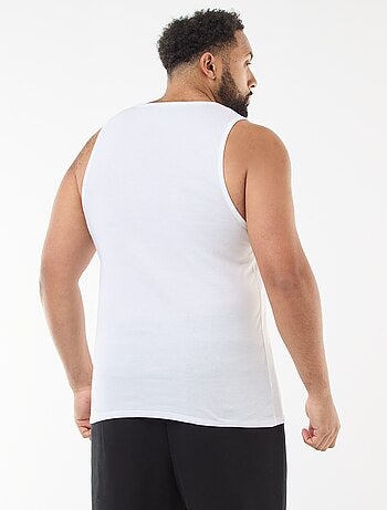 Set mouwloze shirts van jerseytricot