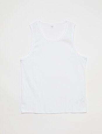 Set mouwloze shirts van jerseytricot